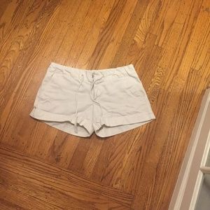 White Gap Chino Shorts
